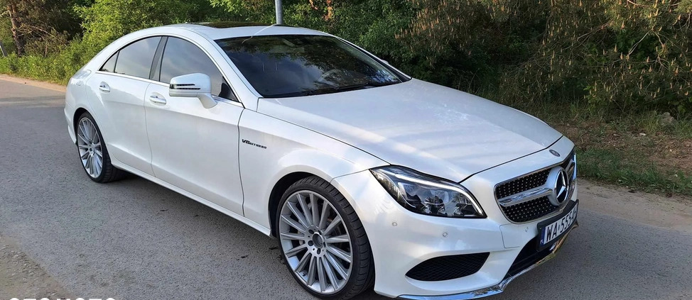 Mercedes-Benz CLS cena 88900 przebieg: 136000, rok produkcji 2014 z Warszawa małe 56